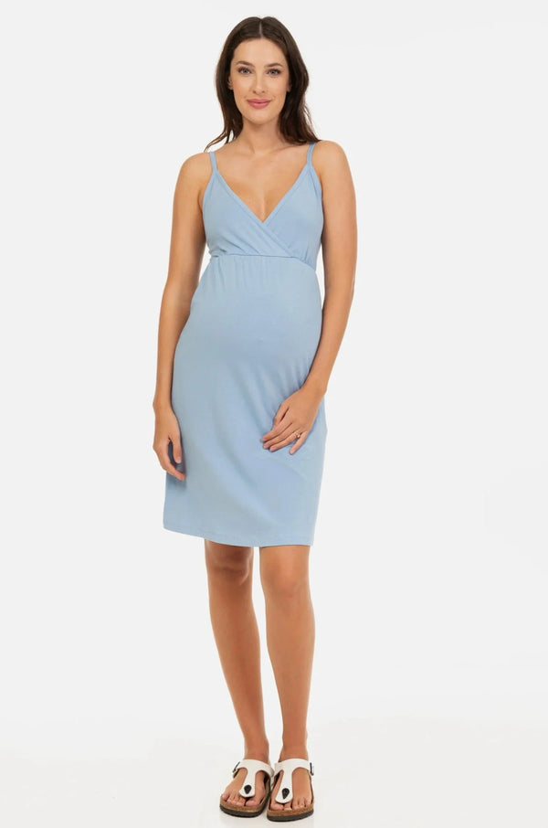 Umstands- und Still-Nachthemd aus Baumwolle