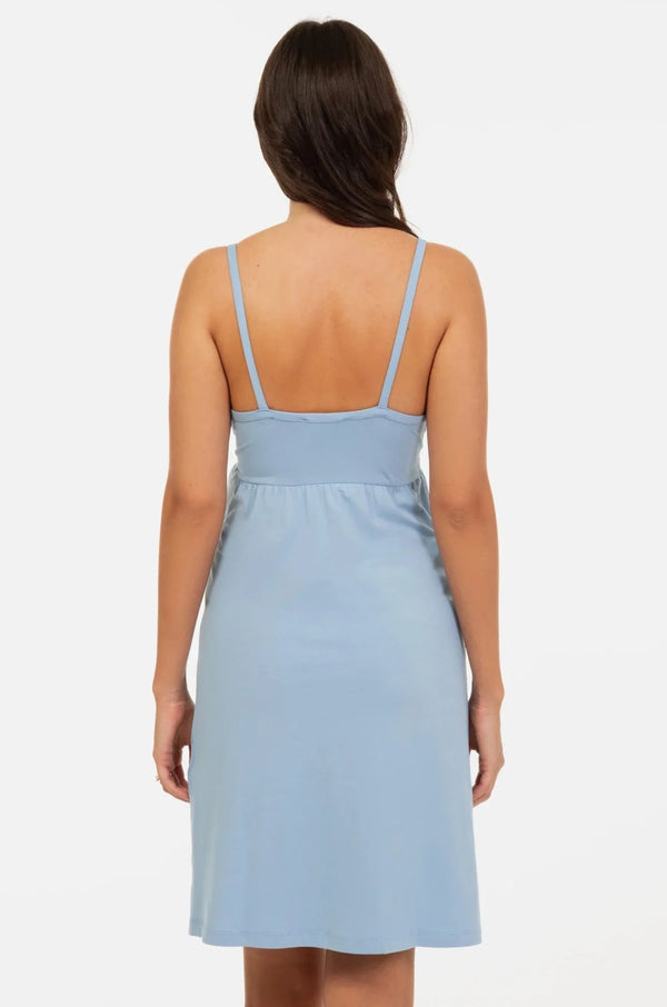 Umstands- und Still-Nachthemd aus Baumwolle