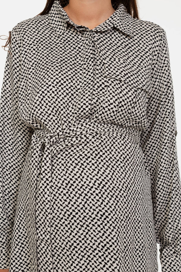 Umstands- und Stillhemd mit Muster