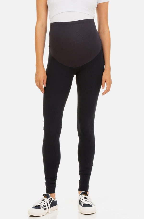 Umstandsleggings aus Jersey – Dunkelblau