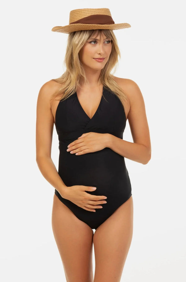 Umstands- und Still-Badeanzug - Navy