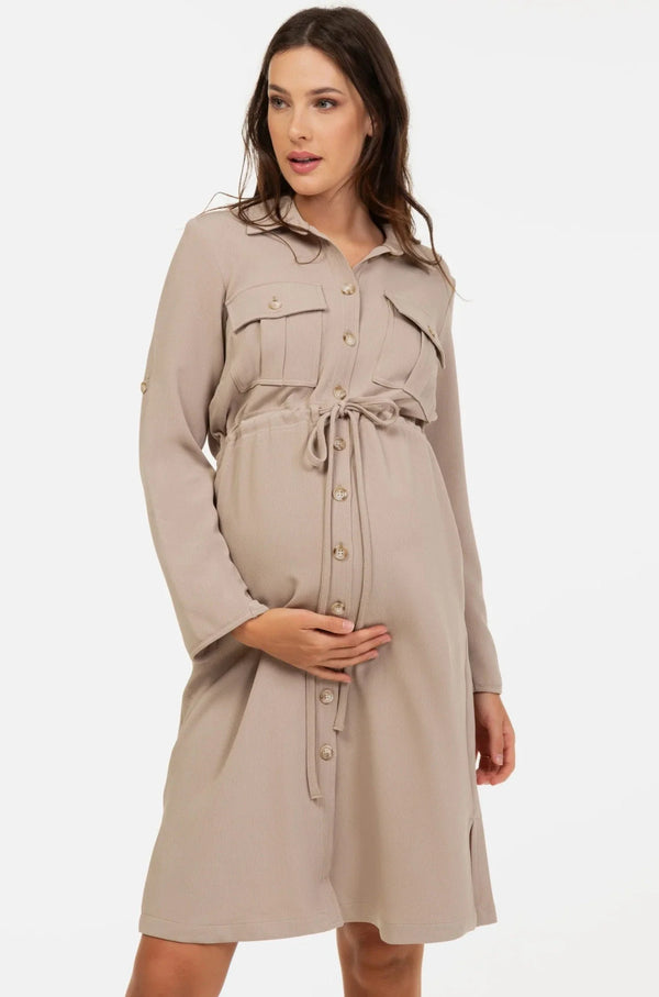 Umstands- und Still-Blusenkleid