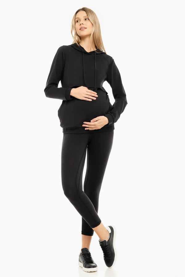 Cropped Umstandsleggings mit Shaping-Effekt – Squatproof