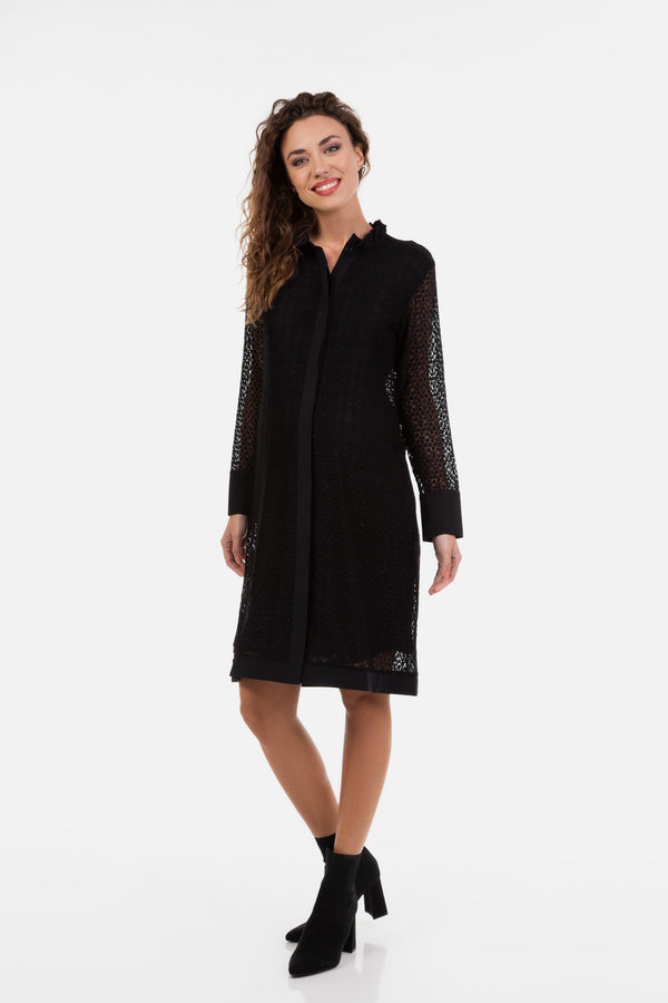 Umstands- und Still-Blusenkleid aus Spitze