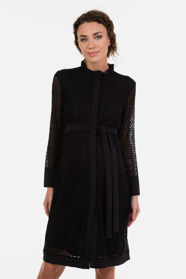 Umstands- und Still-Blusenkleid aus Spitze