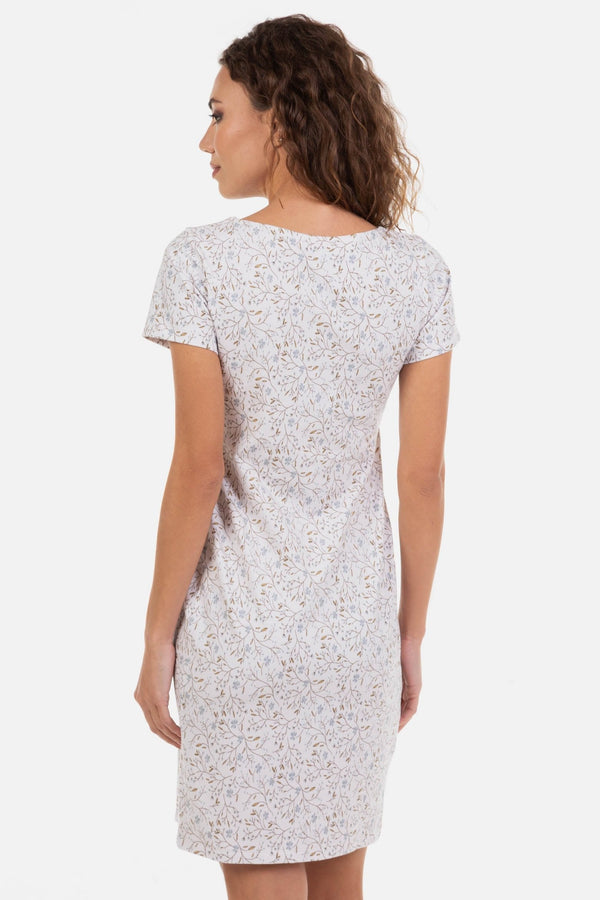 Umstands- & Stillnachthemd aus Bio-Baumwolle