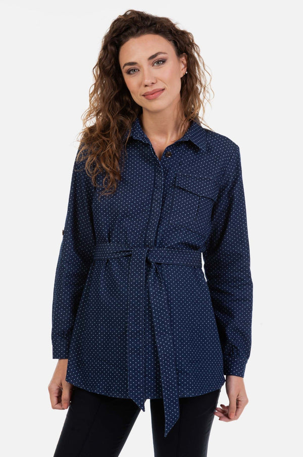 Denim Umstands- & Stillhemd