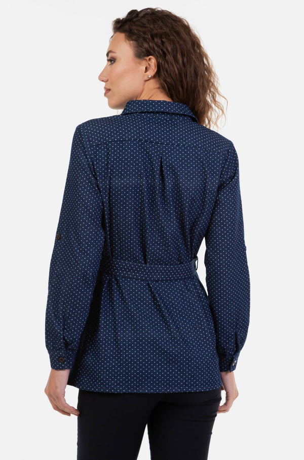 Denim Umstands- & Stillhemd