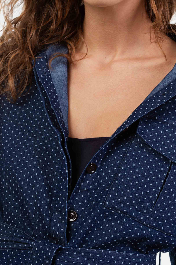 Denim Umstands- & Stillhemd