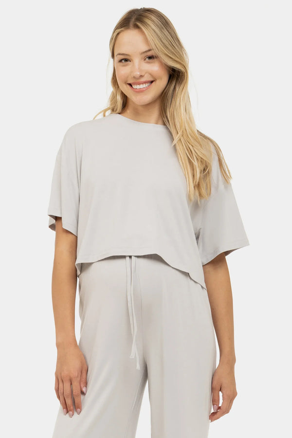 Ausgestellte Umstandshose aus weichem Tencel™ Modal