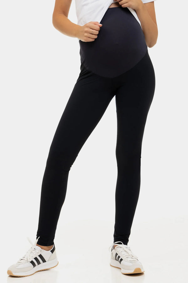Umstandsleggings aus Jersey – Dunkelblau