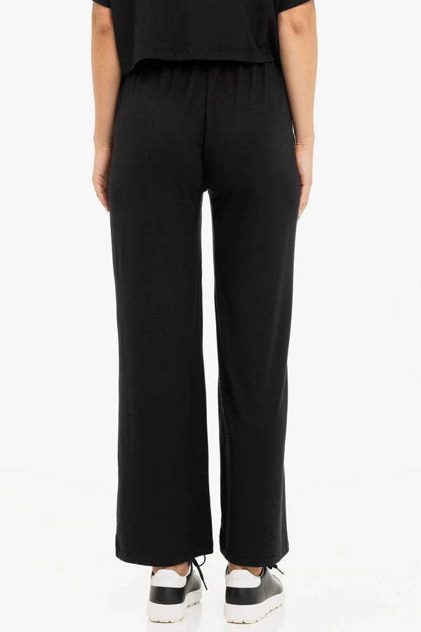 Ausgestellte Umstandshose aus weichem Tencel™ Modal - Schwarz