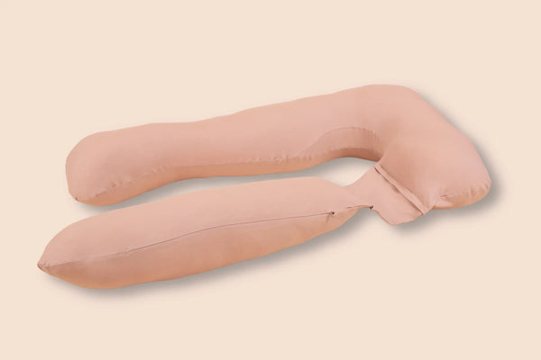 MamaToBe® 3-in-1 Schwangerschaftskissen mit Stillfunktion – Creme