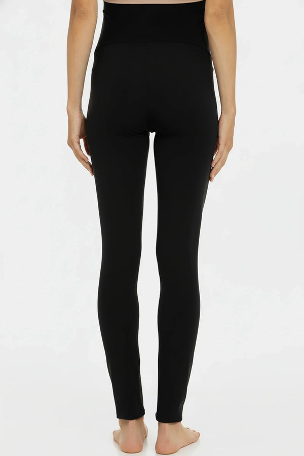 Essential Travel Schwangerschaftsleggings – Schwarz