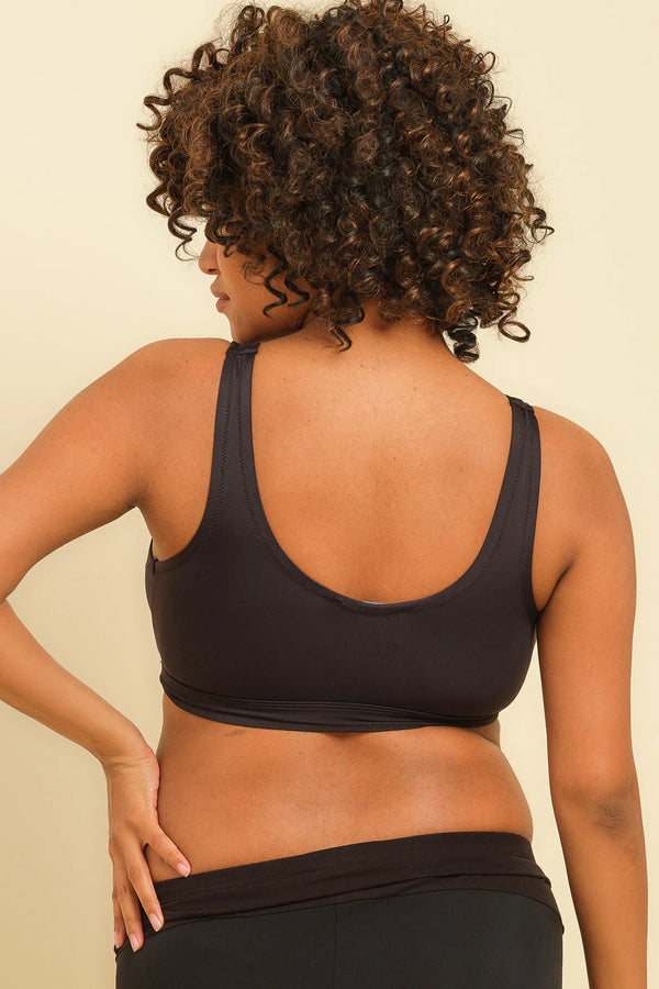 Schwarzer Umstands- und Still-BH