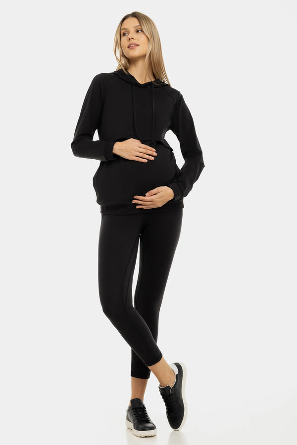 Cropped Umstandsleggings mit Shaping-Effekt – Squatproof