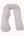 MamaToBe® 3-in-1 Schwangerschaftskissen mit Stillfunktion – Grau