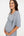 Gestreiftes Maxi-Umstandskleid mit Kordeldetails