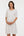 Umstands- und Stillkleid mit Knotendetail – Ecru