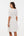 Umstands- und Stillkleid mit Knotendetail – Ecru