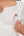 Umstands- und Stillkleid mit Knotendetail – Ecru