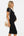 Figurbetontes Umstands- und Stillkleid mit Schlitz - Navy