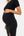 Figurbetontes Umstands- und Stillkleid mit Schlitz - Navy