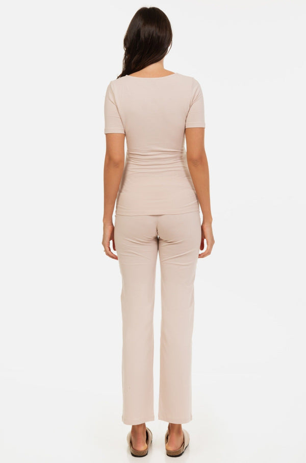 Umstands- und Still-Lounge-Set aus Baumwolle