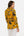 Umstands- & Stillbluse mit Print aus Leinenmix