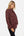 Umstandsbluse mit Schleifenkragen – Tiermuster