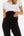 Umstandshose aus Jersey – Schwarz