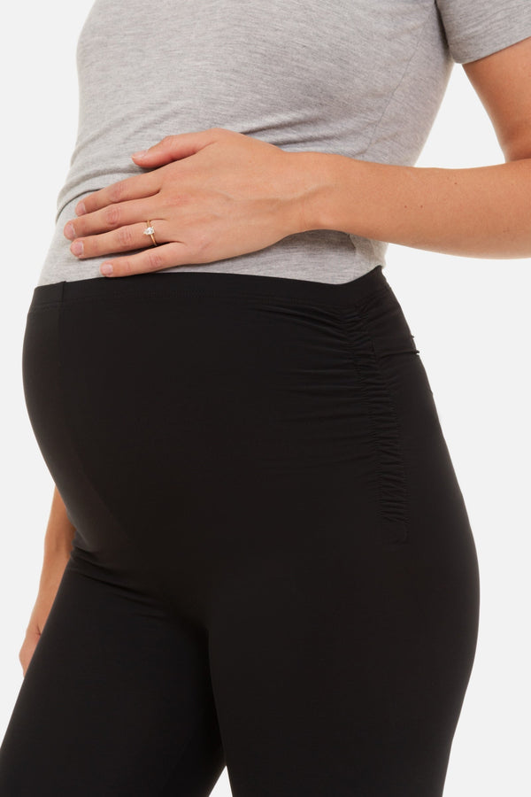 Cropped Umstandsleggings aus Jersey