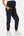Umstands-Satinhose im Cargo-Stil – Navy