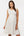 Elegantes Umstandskleid mit Raffung – Ecru
