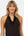 Umstandsbadeanzug mit Chiffonblumen – Schwarz