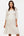 Umstands- & Stillkleid mit Volant und Crinkle-Struktur – Ecru