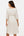 Umstands- & Stillkleid mit Volant und Crinkle-Struktur – Ecru