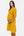 Umstands- & Stillkleid mit Volant und Crinkle-Struktur - Senfgelb