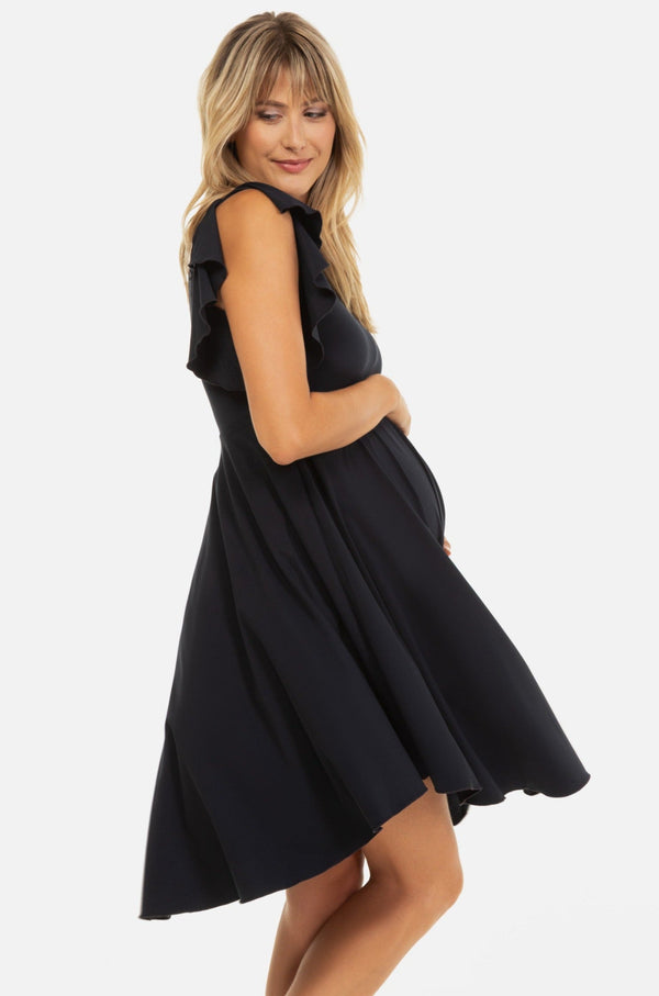 Luftiges Umstands- & Stillkleid – Navy