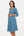 Umstands- und Stillkleid aus Baumwolle – Blau