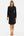 Elastisches Umstands- und Still-Blusenkleid – Dunkelblau