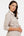 Umstands- und Still-Hemdblusenkleid – Sand