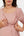Umstands- und Stillkleid mit Knotendetail – Altrosa