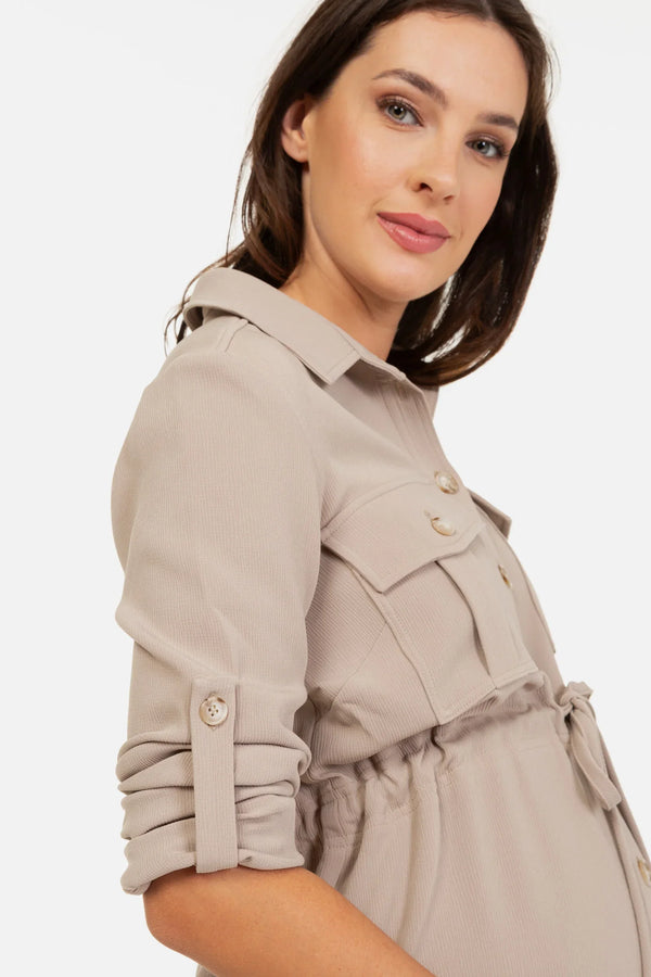 Umstands- und Still-Blusenkleid