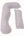 MamaToBe® 3-in-1 Schwangerschaftskissen mit Stillfunktion – Grau