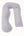MamaToBe® 3-in-1 Schwangerschaftskissen mit Stillfunktion – Grau