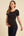 Umstands- & Stillshirt aus Baumwolljersey – Schwarz