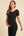 Umstands- & Stillshirt aus Baumwolljersey – Schwarz