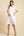 Offizielles Umstands- & Stillkleid mit Tupfen – Ecru