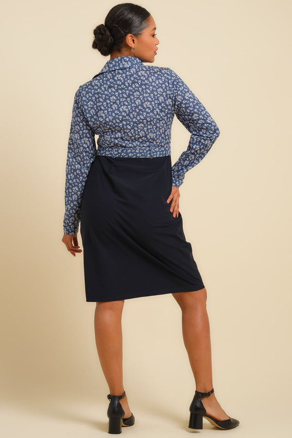 Umstands- und Still-Blusenkleid